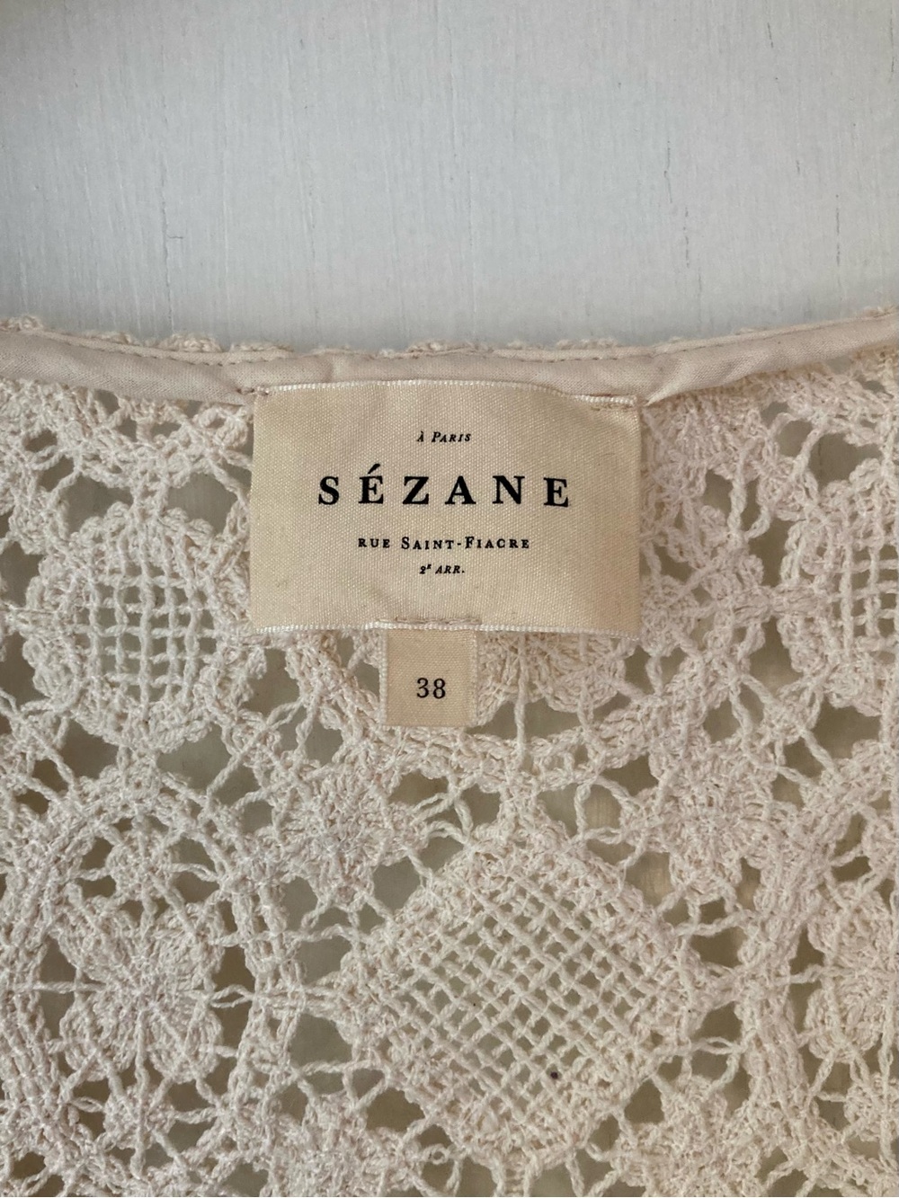 Sézane Alvere Blouse in Ecru - Picture 7 of 10